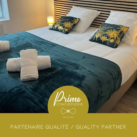 Le Cocon Moulinois, Proche Gare Avec Services By Primo C0Nciergerie Apartment Moulins  Bagian luar foto